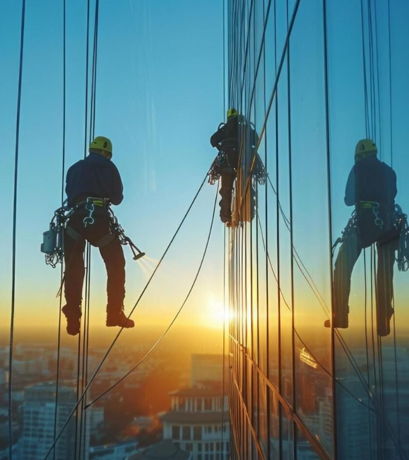 Highrise-Window-Cleaning
